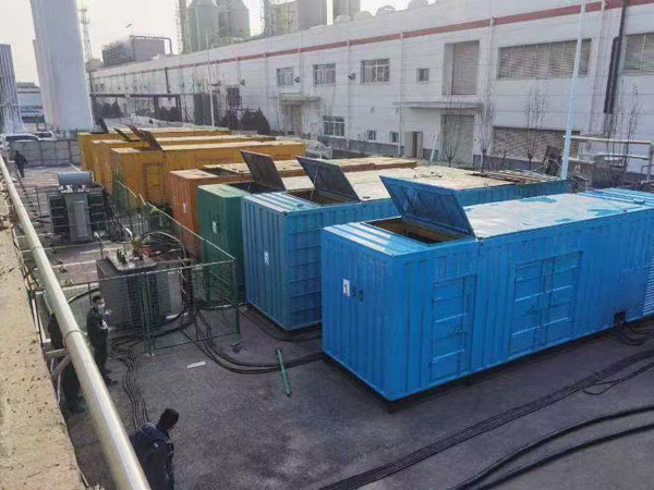 舟山柴油发电机出租案例展示